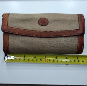 Dooney & Bourke Brown Leather Vintage Wallet